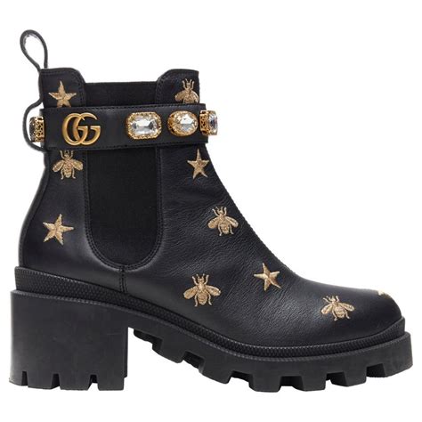 gucci bee boots
